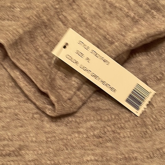 Zac and Rachel Size Petite Large Gray Long Sleeve Top - Picture 10 of 13